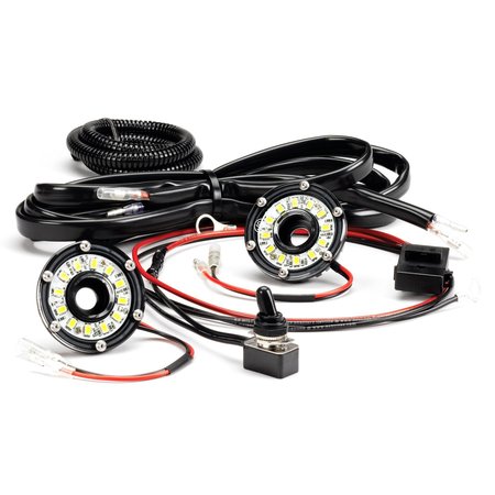 Kc Hilites CYCLONE LED; UNIV 2-LIGHT UNDER HOOD WIRING KIT 355